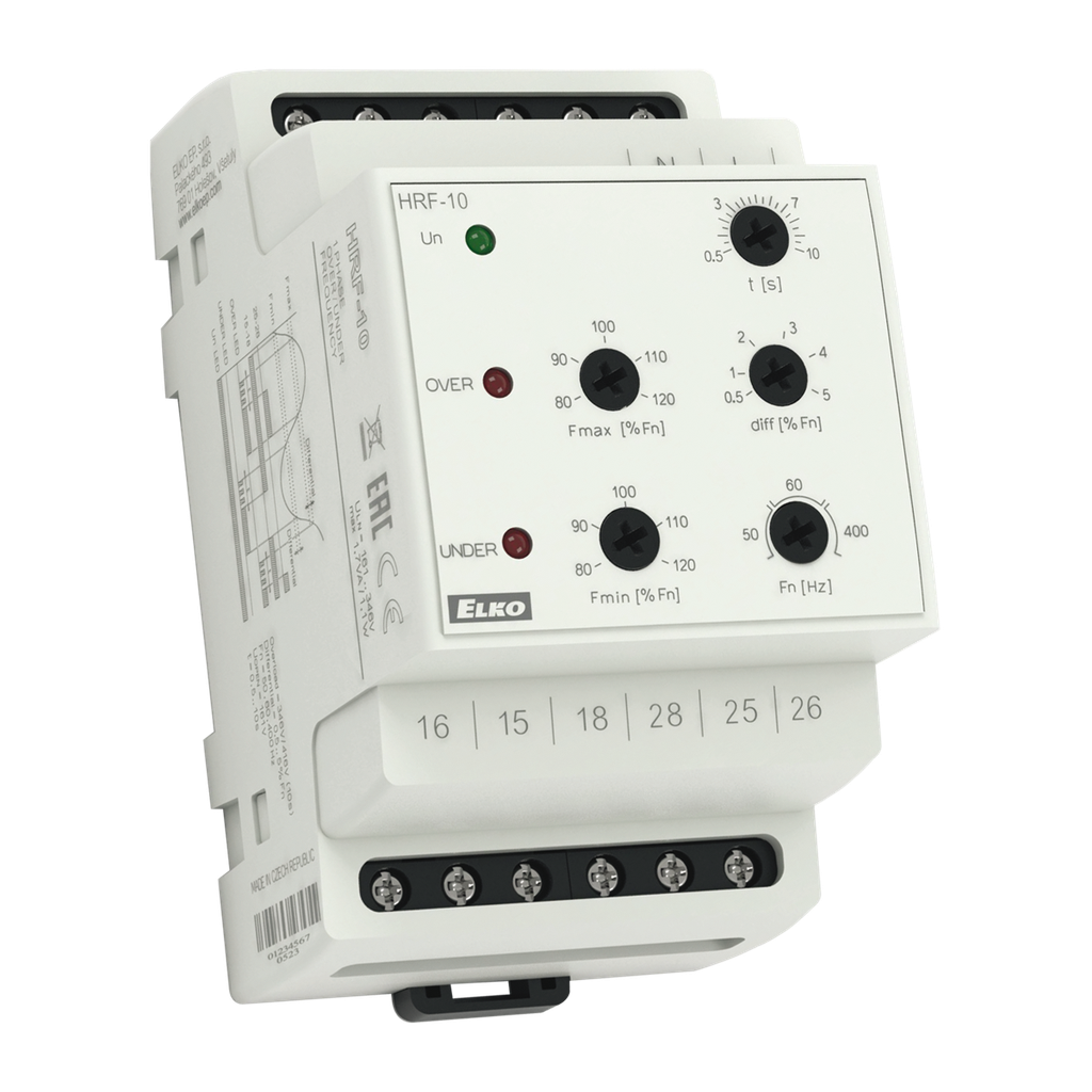 [5011] HRF-10 - Frequency (f) monitoring relay