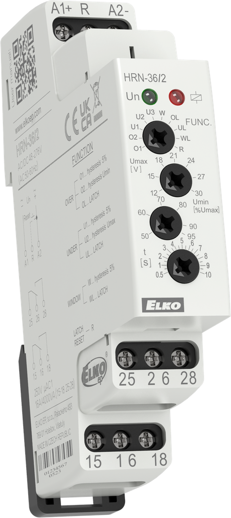 [8495] HRN-36 - Multifunction voltage monitoring relays DC