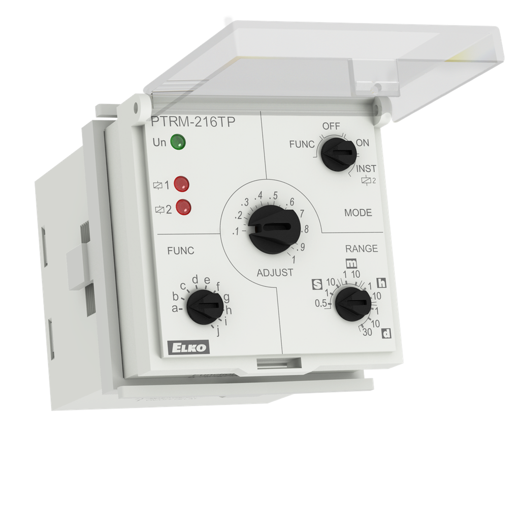 [7938] PTRM-216TP/UNI - Multifunction time relay with Inhibit delay