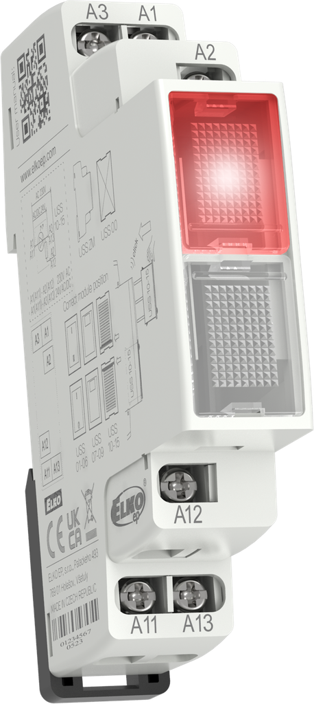 [2489] USS-14 (red, flashing) - USS changeable module (LED red flashing)