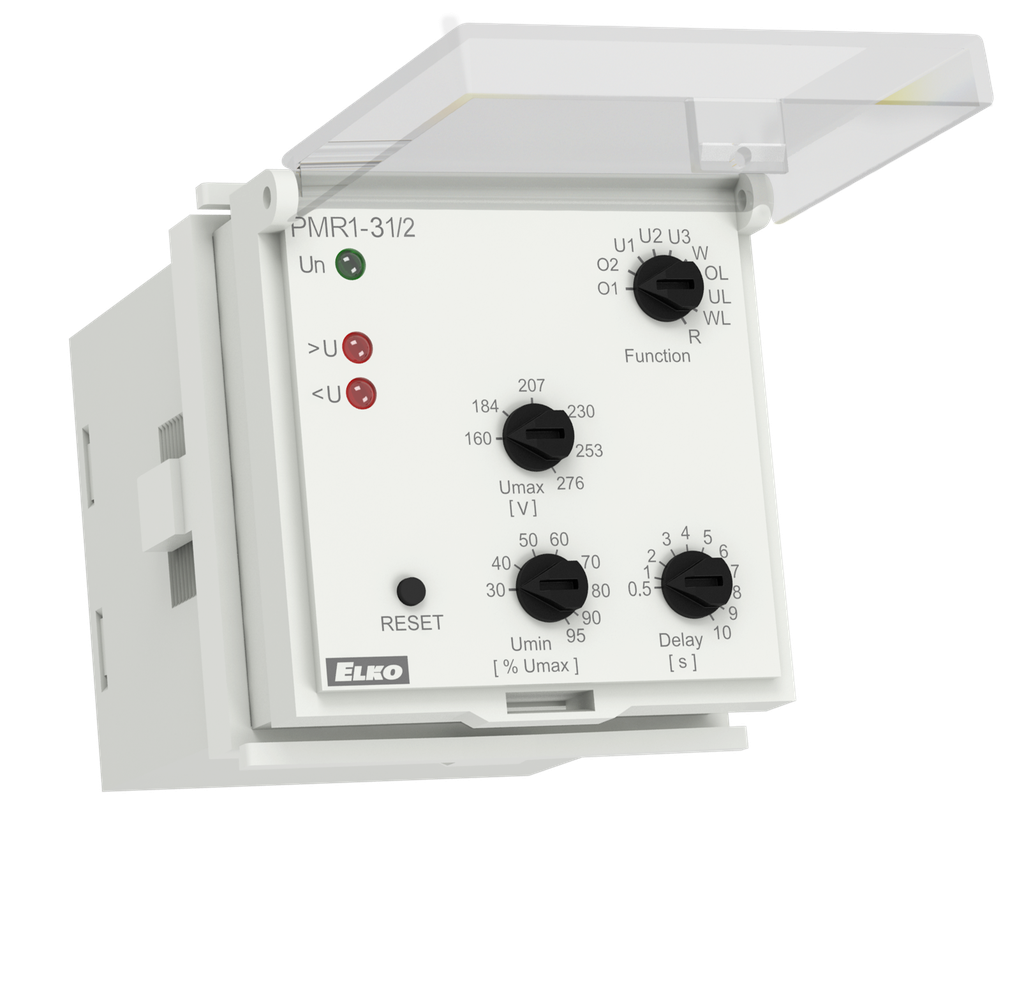 [8536] PMR1-31/2 - Multifunction voltage monitoring relay