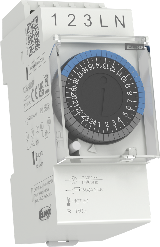 [8218] ATS-2DR - Analog time switches with daily program
