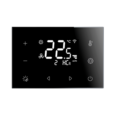 [9731 SET] RFTC-7/B + RFSA-61B - Wireless glass ZONE thermostat + 16A relay ELECTRIC HEATING STARTERKIT
