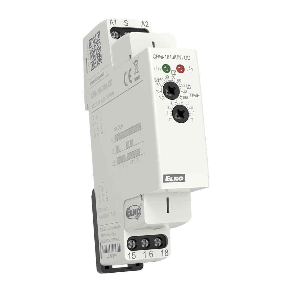 [8041] CRM-181J/UNI OD - Single-function time relay
