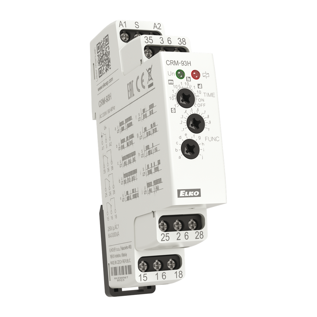 CRM-93H/230V - Multi-function time relay
